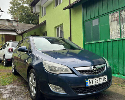 Синий Опель Астра, объемом двигателя 1.7 л и пробегом 231 тыс. км за 7000 $, фото 4 на Automoto.ua