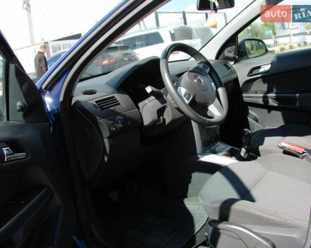 Синий Опель Астра, объемом двигателя 1.6 л и пробегом 187 тыс. км за 6600 $, фото 9 на Automoto.ua