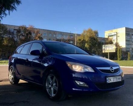 Синий Опель Астра, объемом двигателя 1.7 л и пробегом 302 тыс. км за 6500 $, фото 5 на Automoto.ua
