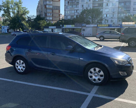 Синий Опель Астра, объемом двигателя 1.7 л и пробегом 346 тыс. км за 6150 $, фото 2 на Automoto.ua