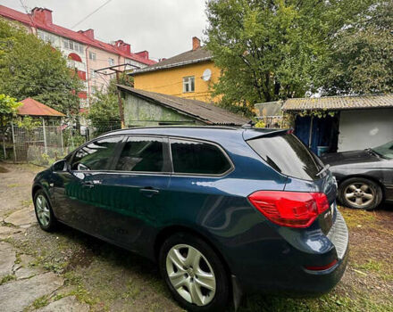 Синий Опель Астра, объемом двигателя 1.7 л и пробегом 231 тыс. км за 7000 $, фото 7 на Automoto.ua