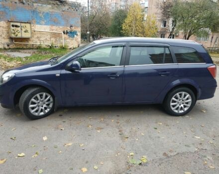 Синий Опель Астра, объемом двигателя 1.7 л и пробегом 340 тыс. км за 5500 $, фото 1 на Automoto.ua