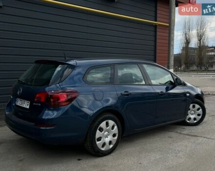 Синий Опель Астра, объемом двигателя 1.3 л и пробегом 215 тыс. км за 5950 $, фото 3 на Automoto.ua