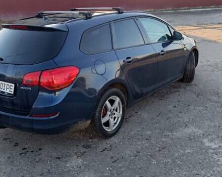 Синій Опель Астра, об'ємом двигуна 1.3 л та пробігом 190 тис. км за 6000 $, фото 11 на Automoto.ua