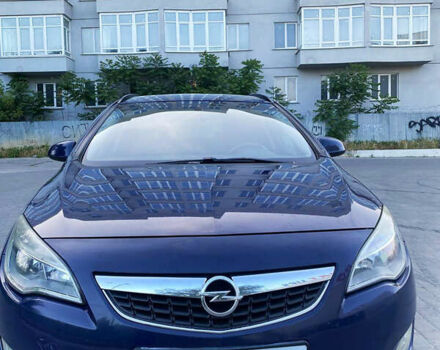 Синий Опель Астра, объемом двигателя 1.3 л и пробегом 260 тыс. км за 6400 $, фото 1 на Automoto.ua