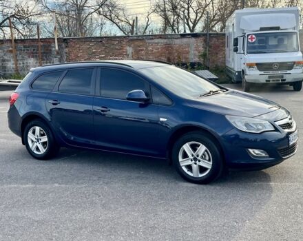 Синий Опель Астра, объемом двигателя 1.2 л и пробегом 233 тыс. км за 5900 $, фото 2 на Automoto.ua