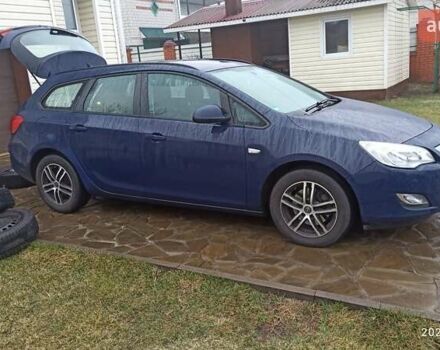 Синий Опель Астра, объемом двигателя 1.69 л и пробегом 233 тыс. км за 6500 $, фото 2 на Automoto.ua