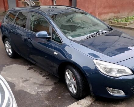 Синий Опель Астра, объемом двигателя 1.4 л и пробегом 290 тыс. км за 5900 $, фото 4 на Automoto.ua