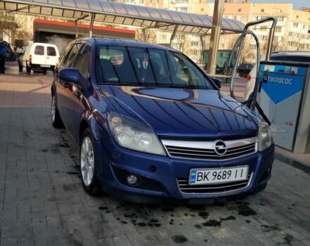 Синий Опель Астра, объемом двигателя 1.7 л и пробегом 280 тыс. км за 4450 $, фото 2 на Automoto.ua