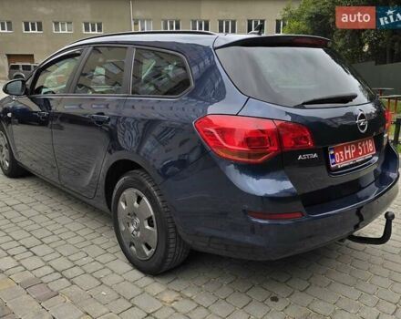 Синій Опель Астра, об'ємом двигуна 1.3 л та пробігом 227 тис. км за 5999 $, фото 9 на Automoto.ua