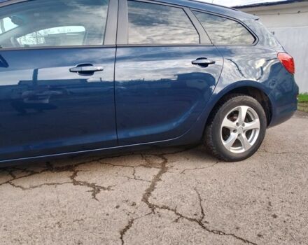 Синий Опель Астра, объемом двигателя 1.4 л и пробегом 260 тыс. км за 5500 $, фото 4 на Automoto.ua