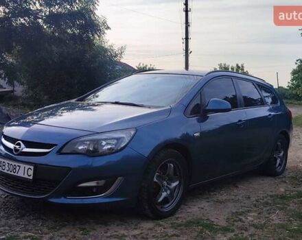 Опель Астра 2012 в Виннице на Automoto.ua Синий Опель Астра, объемом двигателя 1.3 л и пробегом 255 тыс. км за 6000 $, фото 1 на Automoto.ua