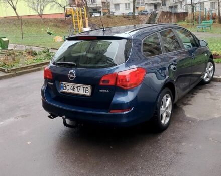 Синий Опель Астра, объемом двигателя 1.4 л и пробегом 290 тыс. км за 5900 $, фото 5 на Automoto.ua