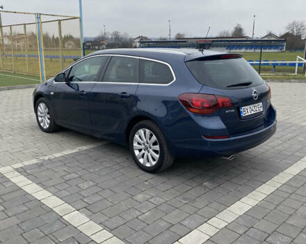 Синий Опель Астра, объемом двигателя 2 л и пробегом 258 тыс. км за 7500 $, фото 4 на Automoto.ua