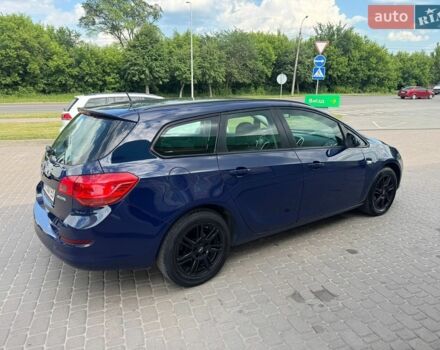 Синий Опель Астра, объемом двигателя 1.3 л и пробегом 250 тыс. км за 5750 $, фото 12 на Automoto.ua