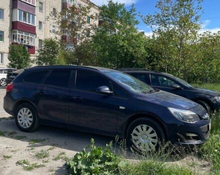 Синий Опель Астра, объемом двигателя 1.2 л и пробегом 255 тыс. км за 6200 $, фото 4 на Automoto.ua