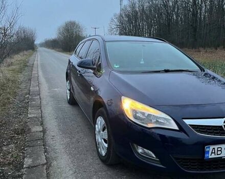 Синий Опель Астра, объемом двигателя 1.3 л и пробегом 248 тыс. км за 6800 $, фото 2 на Automoto.ua
