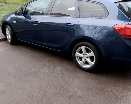 Синий Опель Астра, объемом двигателя 1.4 л и пробегом 290 тыс. км за 5900 $, фото 2 на Automoto.ua