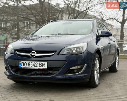 Синий Опель Астра, объемом двигателя 1.7 л и пробегом 230 тыс. км за 7999 $, фото 1 на Automoto.ua