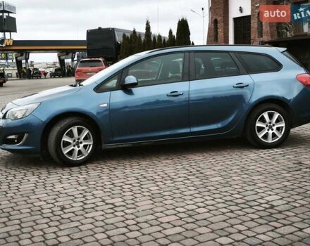 Синий Опель Астра, объемом двигателя 1.6 л и пробегом 190 тыс. км за 6900 $, фото 7 на Automoto.ua