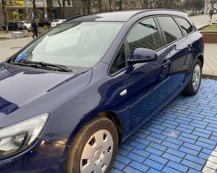 Синий Опель Астра, объемом двигателя 1.25 л и пробегом 177 тыс. км за 6800 $, фото 6 на Automoto.ua