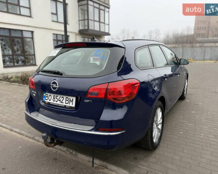 Синий Опель Астра, объемом двигателя 1.7 л и пробегом 230 тыс. км за 7999 $, фото 8 на Automoto.ua