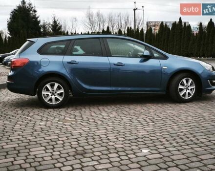 Синий Опель Астра, объемом двигателя 1.6 л и пробегом 190 тыс. км за 6900 $, фото 5 на Automoto.ua