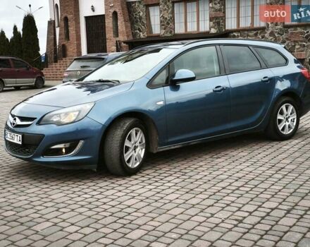 Синий Опель Астра, объемом двигателя 1.6 л и пробегом 190 тыс. км за 6900 $, фото 2 на Automoto.ua