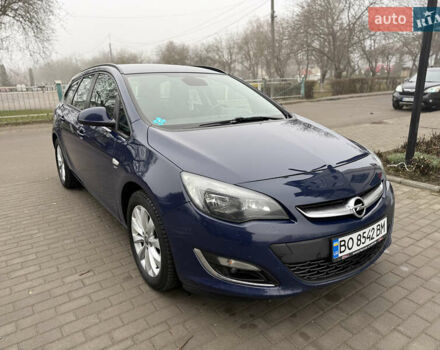 Синий Опель Астра, объемом двигателя 1.7 л и пробегом 230 тыс. км за 7999 $, фото 12 на Automoto.ua