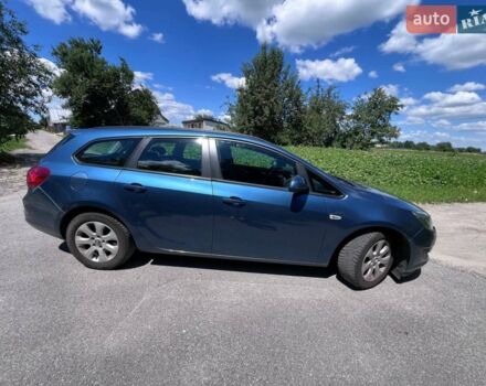 Синий Опель Астра, объемом двигателя 1.7 л и пробегом 247 тыс. км за 7200 $, фото 12 на Automoto.ua
