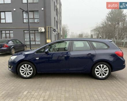 Синий Опель Астра, объемом двигателя 1.7 л и пробегом 230 тыс. км за 7999 $, фото 4 на Automoto.ua