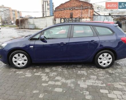 Синий Опель Астра, объемом двигателя 1.69 л и пробегом 225 тыс. км за 7300 $, фото 4 на Automoto.ua