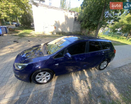 Синий Опель Астра, объемом двигателя 1.69 л и пробегом 270 тыс. км за 8700 $, фото 5 на Automoto.ua