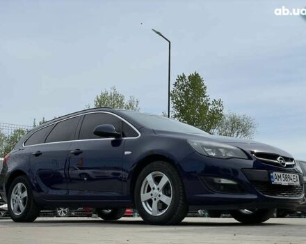 Синий Опель Астра, объемом двигателя 1.6 л и пробегом 279 тыс. км за 7999 $, фото 11 на Automoto.ua