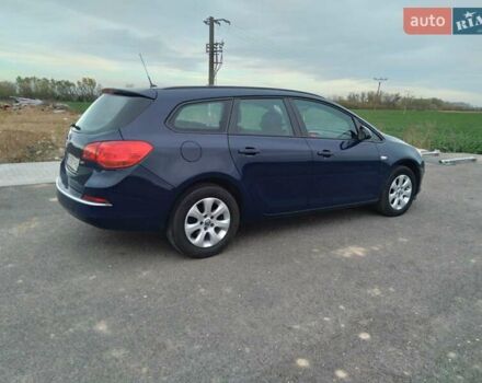 Синий Опель Астра, объемом двигателя 1.6 л и пробегом 219 тыс. км за 8500 $, фото 11 на Automoto.ua