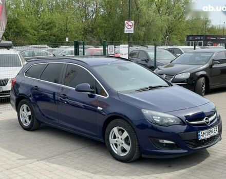 Синий Опель Астра, объемом двигателя 1.6 л и пробегом 279 тыс. км за 7999 $, фото 10 на Automoto.ua