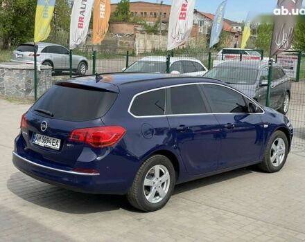 Синий Опель Астра, объемом двигателя 1.6 л и пробегом 279 тыс. км за 7999 $, фото 14 на Automoto.ua
