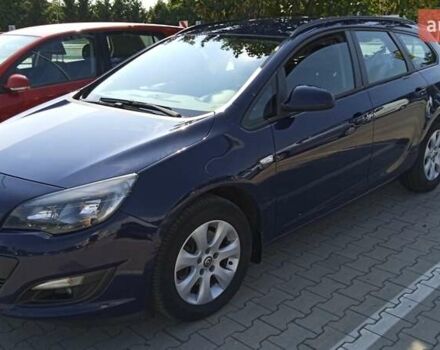 Синий Опель Астра, объемом двигателя 1.6 л и пробегом 219 тыс. км за 8500 $, фото 4 на Automoto.ua