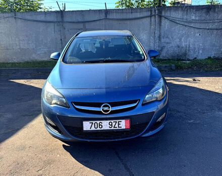 Синий Опель Астра, объемом двигателя 1.6 л и пробегом 400 тыс. км за 6400 $, фото 1 на Automoto.ua