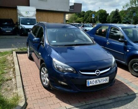 Синий Опель Астра, объемом двигателя 1.6 л и пробегом 219 тыс. км за 8500 $, фото 6 на Automoto.ua