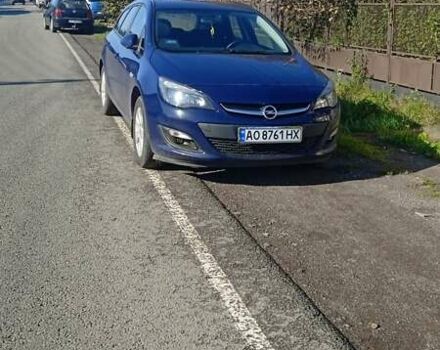 Синий Опель Астра, объемом двигателя 1.6 л и пробегом 219 тыс. км за 8500 $, фото 2 на Automoto.ua