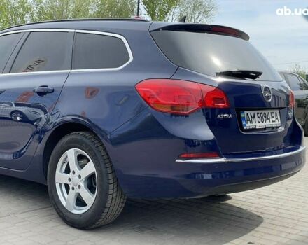Синий Опель Астра, объемом двигателя 1.6 л и пробегом 279 тыс. км за 7999 $, фото 18 на Automoto.ua