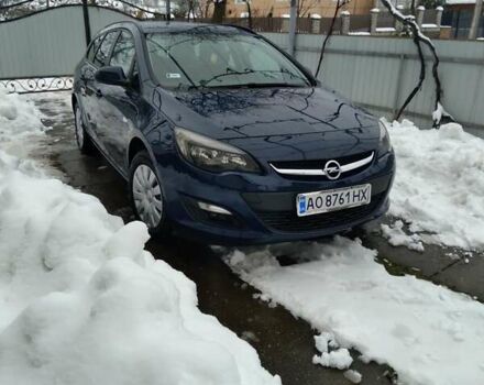 Синий Опель Астра, объемом двигателя 1.6 л и пробегом 219 тыс. км за 8500 $, фото 13 на Automoto.ua