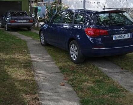 Синий Опель Астра, объемом двигателя 1.6 л и пробегом 219 тыс. км за 8500 $, фото 3 на Automoto.ua