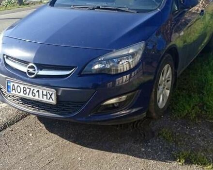 Синий Опель Астра, объемом двигателя 1.6 л и пробегом 219 тыс. км за 8500 $, фото 1 на Automoto.ua