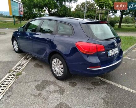 Синий Опель Астра, объемом двигателя 1.6 л и пробегом 219 тыс. км за 8500 $, фото 25 на Automoto.ua