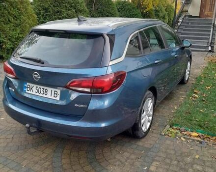 Синий Опель Астра, объемом двигателя 1.6 л и пробегом 173 тыс. км за 9500 $, фото 1 на Automoto.ua