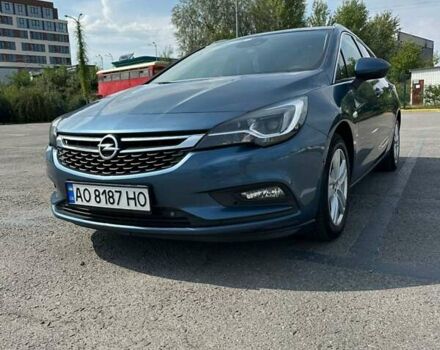 Синий Опель Астра, объемом двигателя 1.6 л и пробегом 287 тыс. км за 12700 $, фото 1 на Automoto.ua