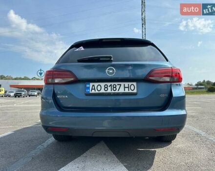 Синий Опель Астра, объемом двигателя 1.6 л и пробегом 287 тыс. км за 12700 $, фото 10 на Automoto.ua