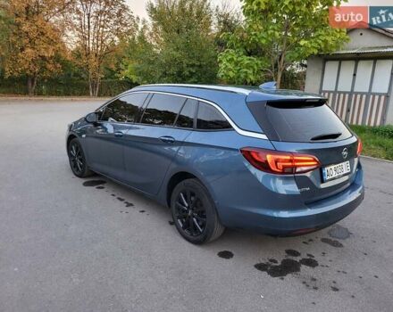 Синий Опель Астра, объемом двигателя 1.6 л и пробегом 218 тыс. км за 10850 $, фото 4 на Automoto.ua